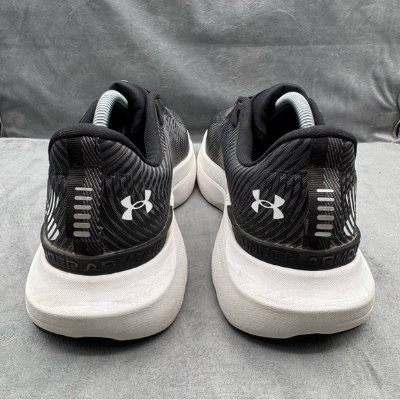 Under Armour HOVR Infinite Pro Men’s 11 Black White Running Shoes Athletic - Picture 10 of 14